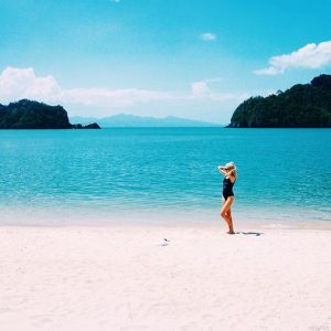 My favourite beach in Langkawi and boating around the mangroves