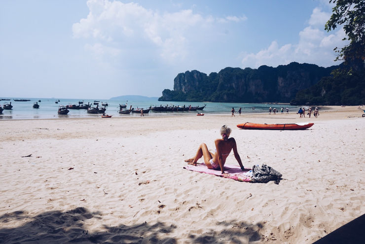 Railay Beach | Krabi | Top things to do in Krabi with Girl Going Global