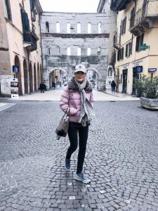 Wandering the streets of Verona with Girl Going Global