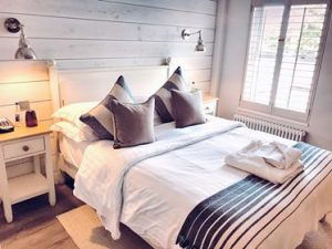 A Riverside Rest in The New Forest: Master Builder's House Hotel, Bedroom