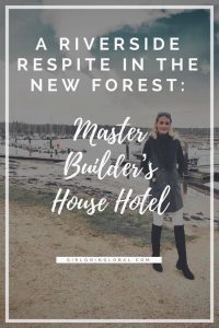 A Riverside Rest in The New Forest: Master Builder's House Hotel,