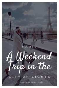 Girl Going Global Goes to Paris